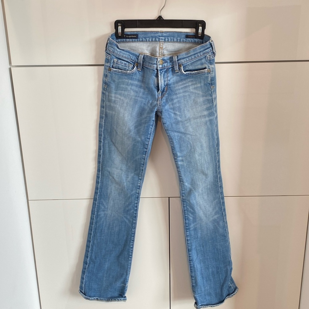 Citizens of Humanity Low Waist Bootcut Jeans Used 28